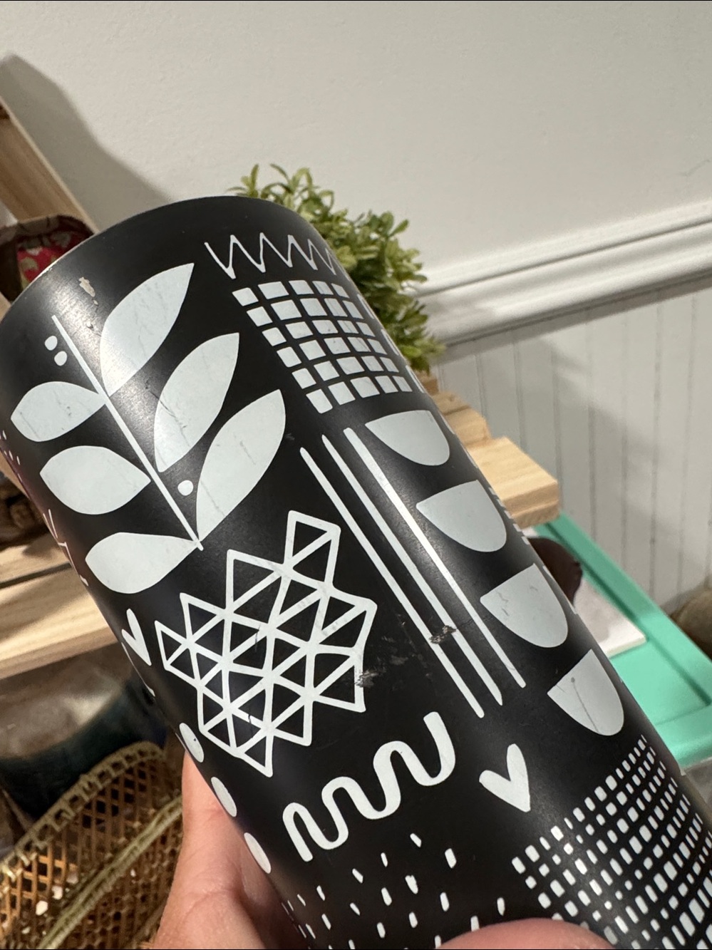 Starbucks tumbler 2017 evil eye boho shapes 16 oz - Picture 5 of 6
